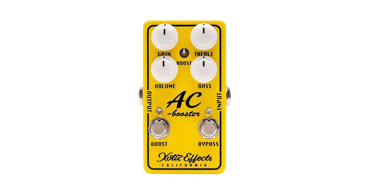 Xotic エキゾチック エフェクター ブースター AC Booster V2 ACB-V2 【国内正規品】