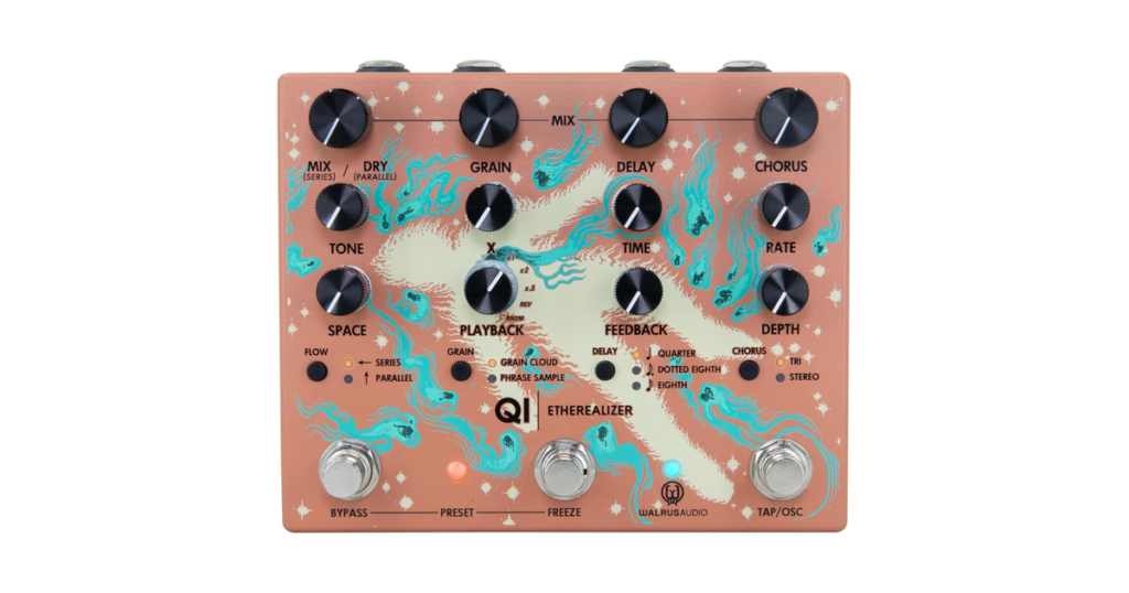 WALRUS AUDIO ウォルラスオーディオ Qi Etherealizer Chorus Delay Grain REVERB チー・エセリアライザー WA