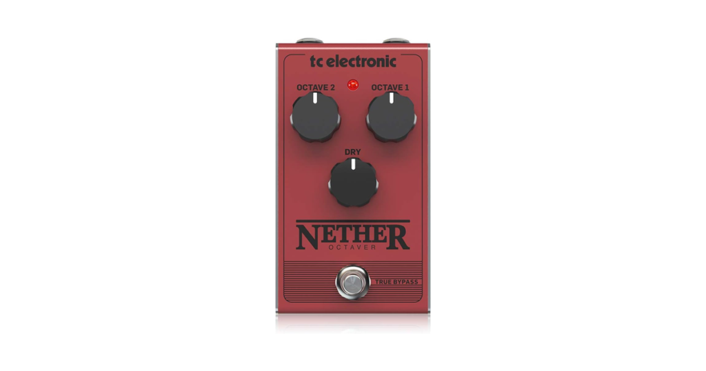 tc electronic アナログオクターバーペダル アナログ回路設計 トゥルーバイパス NETHER OCTAVER