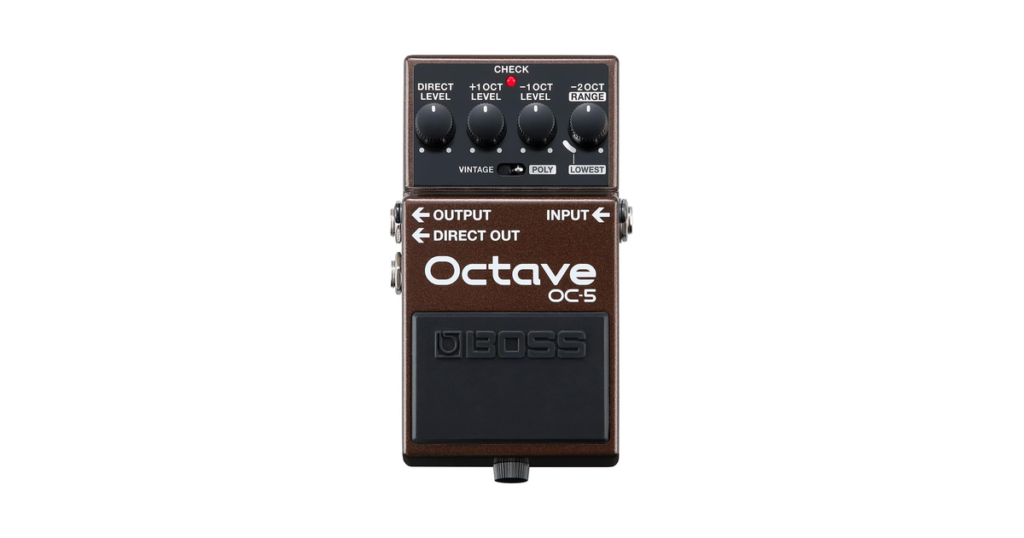 Boss OC-5 Polyphonic Guitar/Bass Octave Pedal