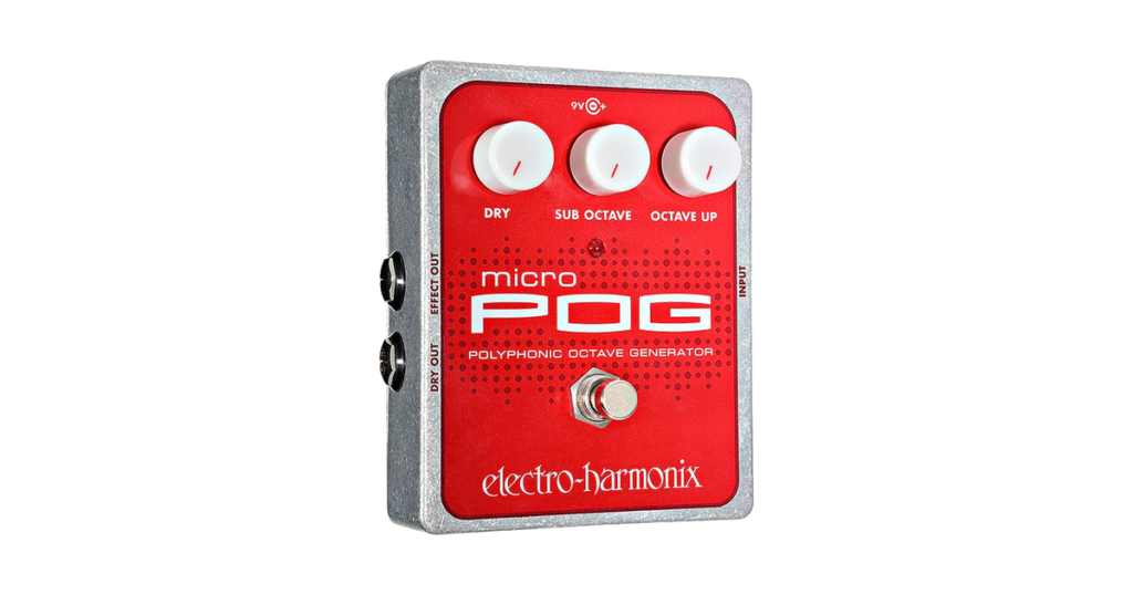 electro-harmonix エレクトロハーモニクス エフェクター ポリフォニックオクターブジェネレーター Micro POG 【国内正規品】