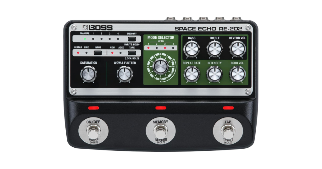 BOSS RE-202 Space Echo スペースエコー エコー ディレイ リバーブ ギターエフェクター