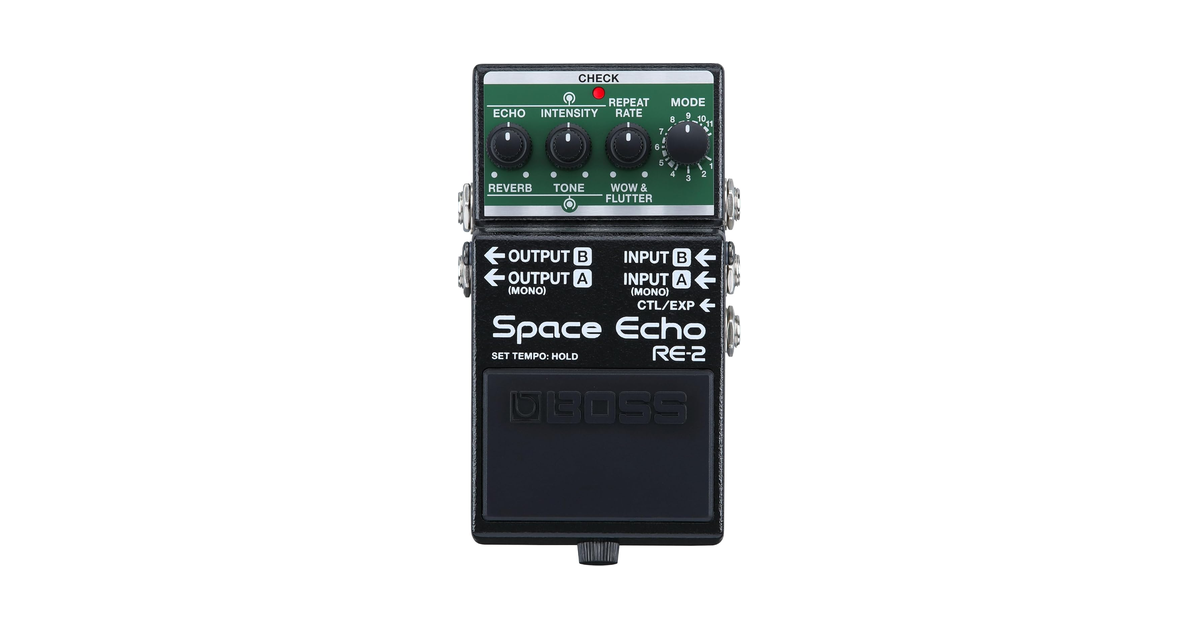 BOSS RE-2 Space Echo スペースエコー エコー ディレイ リバーブ ギターエフェクター