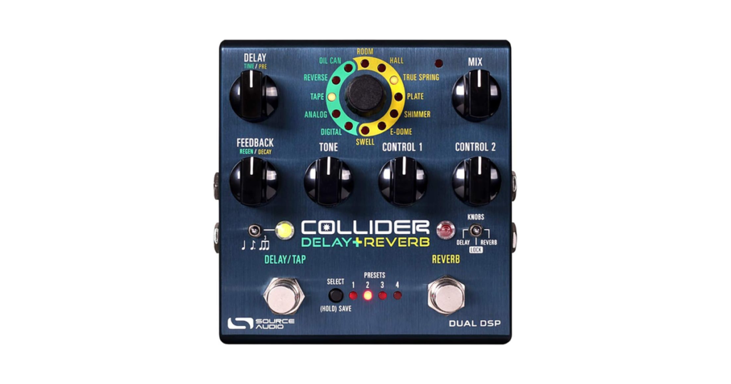 Source Audio SA263 COLLIDER Delay Reverb ディレイ リバーブ ギターエフェクター