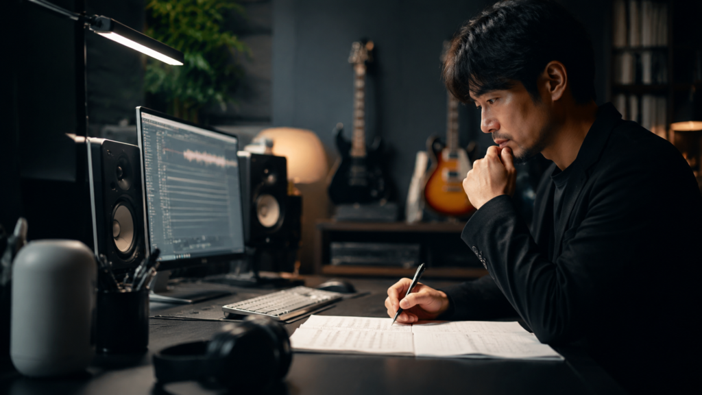 個人作曲家の依頼料の相場とは