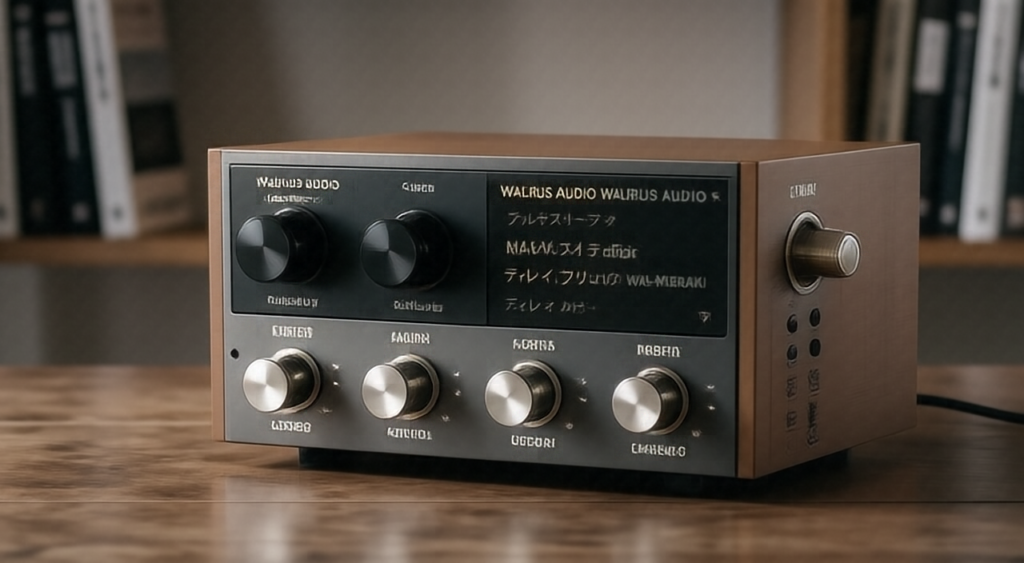WALRUS AUDIO ウォルラスオーディオ MERAKI Stereo Analog Dual Delay ディレイ/リバーブ ステレオ アナログ WAL-MERAKI レビュー｜音楽ガジェット通信 Amp