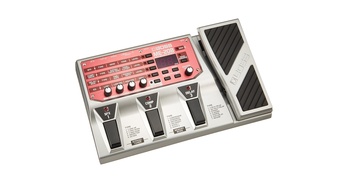 BOSS Bass Multiple Effects ベース用マルチ・エフェクター ME-20B