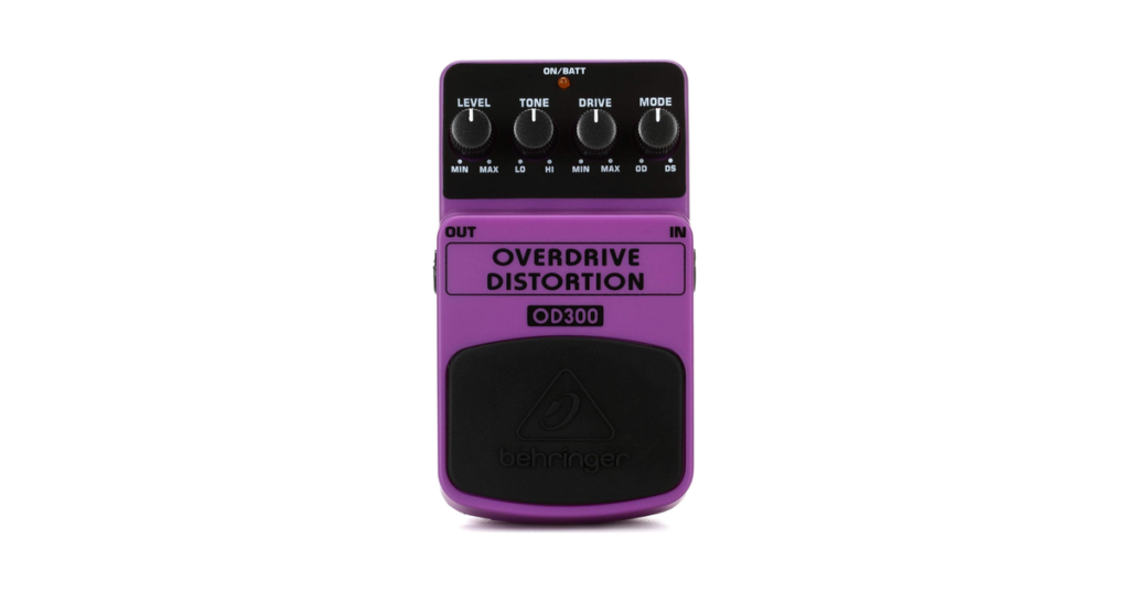 BEHRINGER ベリンガー OVERDRIVE/DISTORTION OD300 ディストーション エフェクター