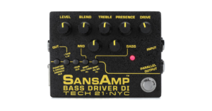 Tech21 SANSAMP サンズアンプ ベース用 エフェクター DI BOX BASS DRIVER DI V2【国内正規品】