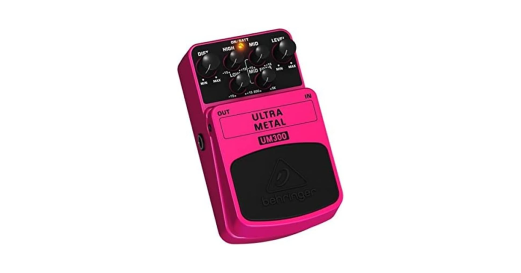 ベリンガー ギターエフェクター ヘヴィメタル ディストーション ULTRA METAL UM300