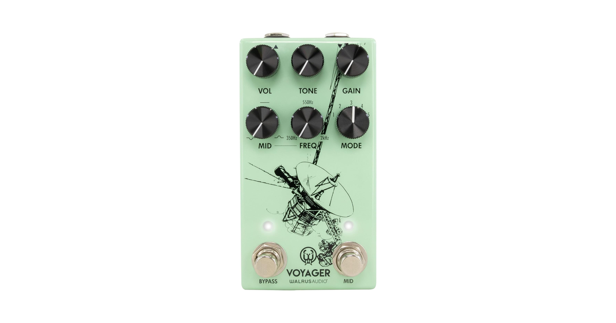 WALRUS AUDIO ウォルラスオーディオ Voyager Preamp/Overdrive MKII プリアンプ/オーバードライブ WAL-VOY/MK2