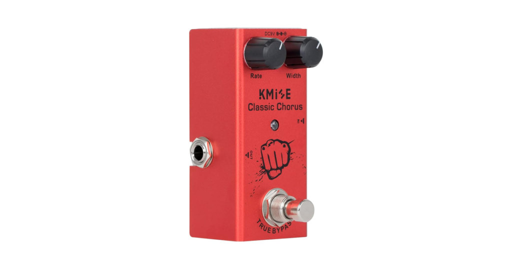 lotmusic クラシックコーラス エレキギター エフェクトペダル ミニ シングルタイプ DC 9V トゥルーバイパス