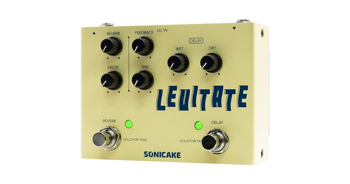SONICAKE ディレイ＆リバーブ エフェクター Levitate