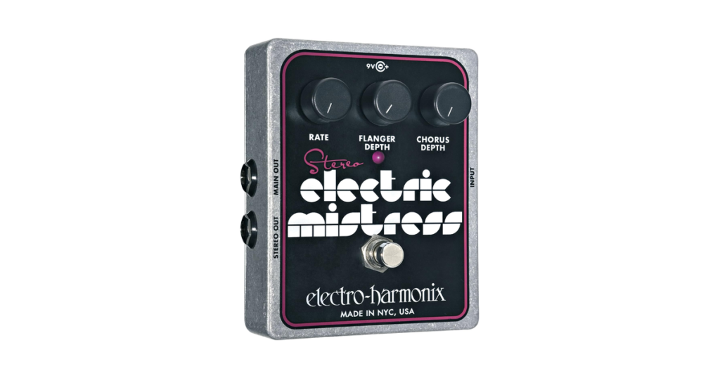 electro-harmonix エレクトロハーモニクス エフェクター フランジャー/コーラス Stereo Electric Mistress 【国内正規品】