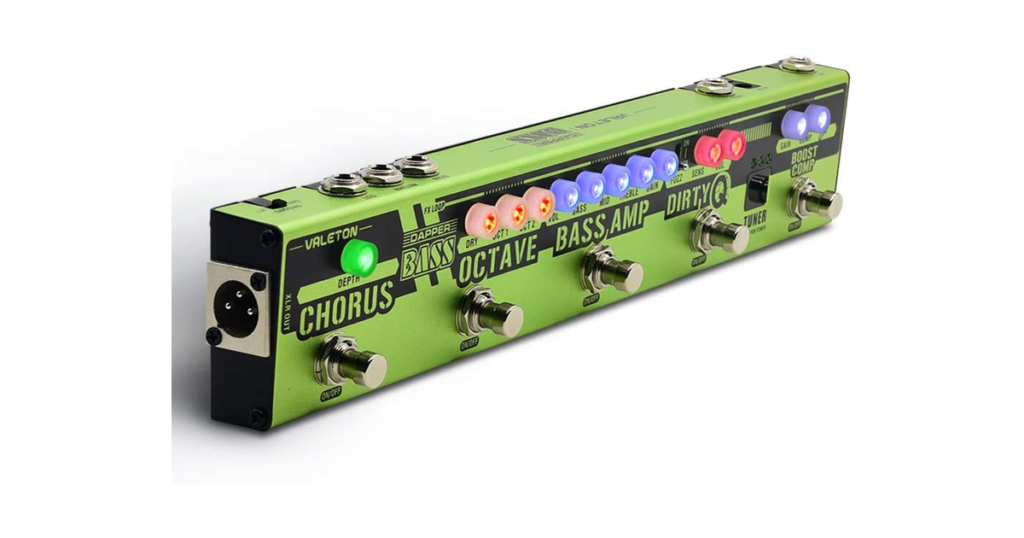 Valeton Dapper Bass DIプリアンプ ステージ用 ライブ用機材 マルチエフェクター